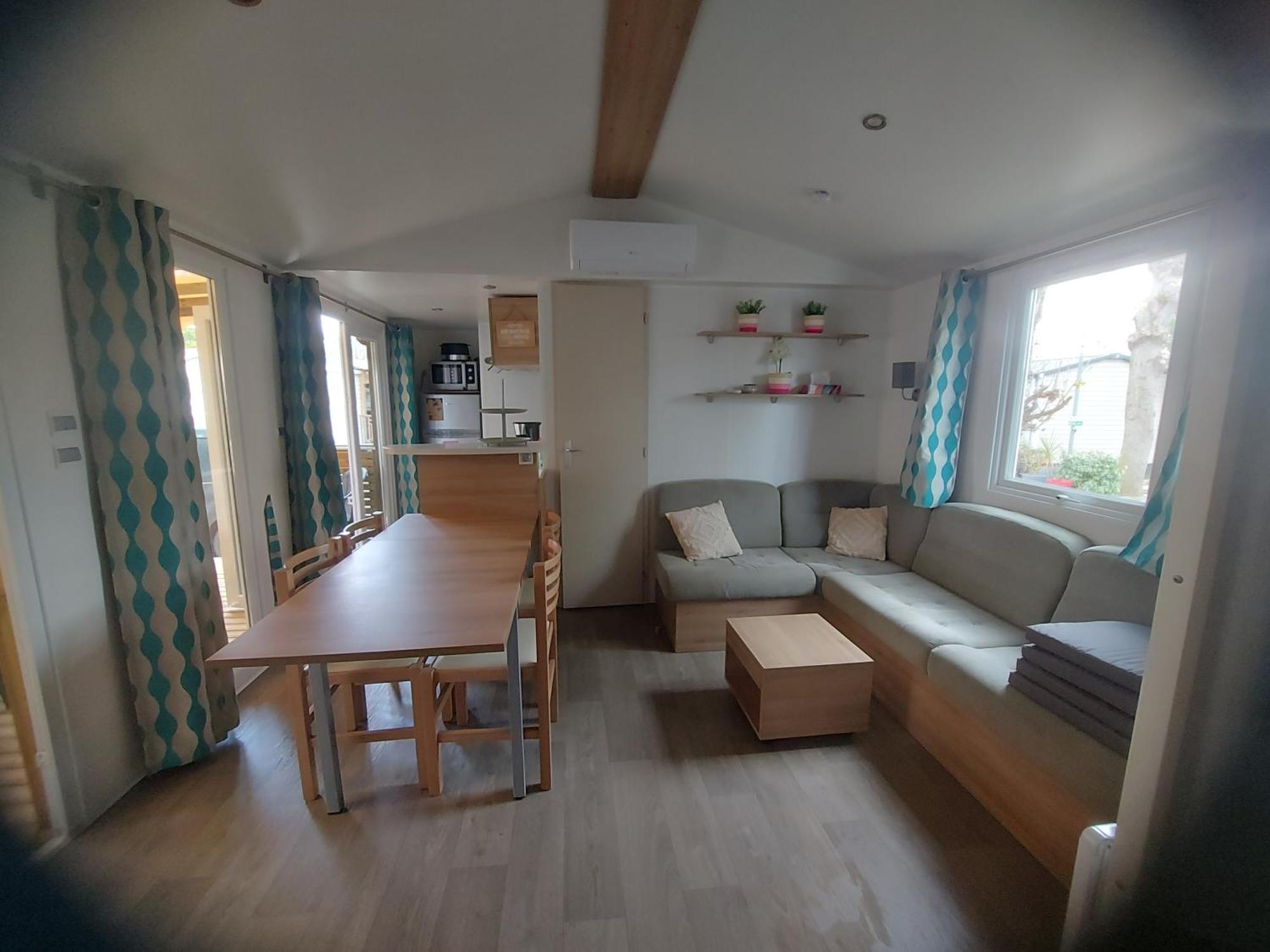 Mobilhome La Carabasse **** Виас Экстерьер фото